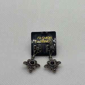 Marcasite fashion earrings